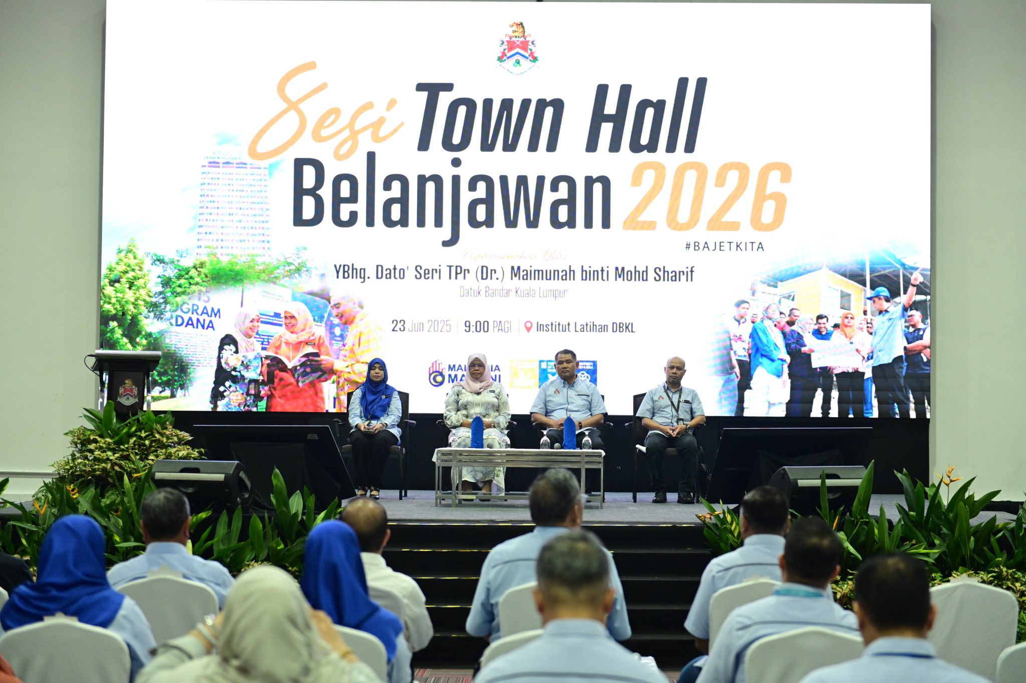 DBKL Anjurkan Sesi Town Hall Belanjawan DBKL 2026