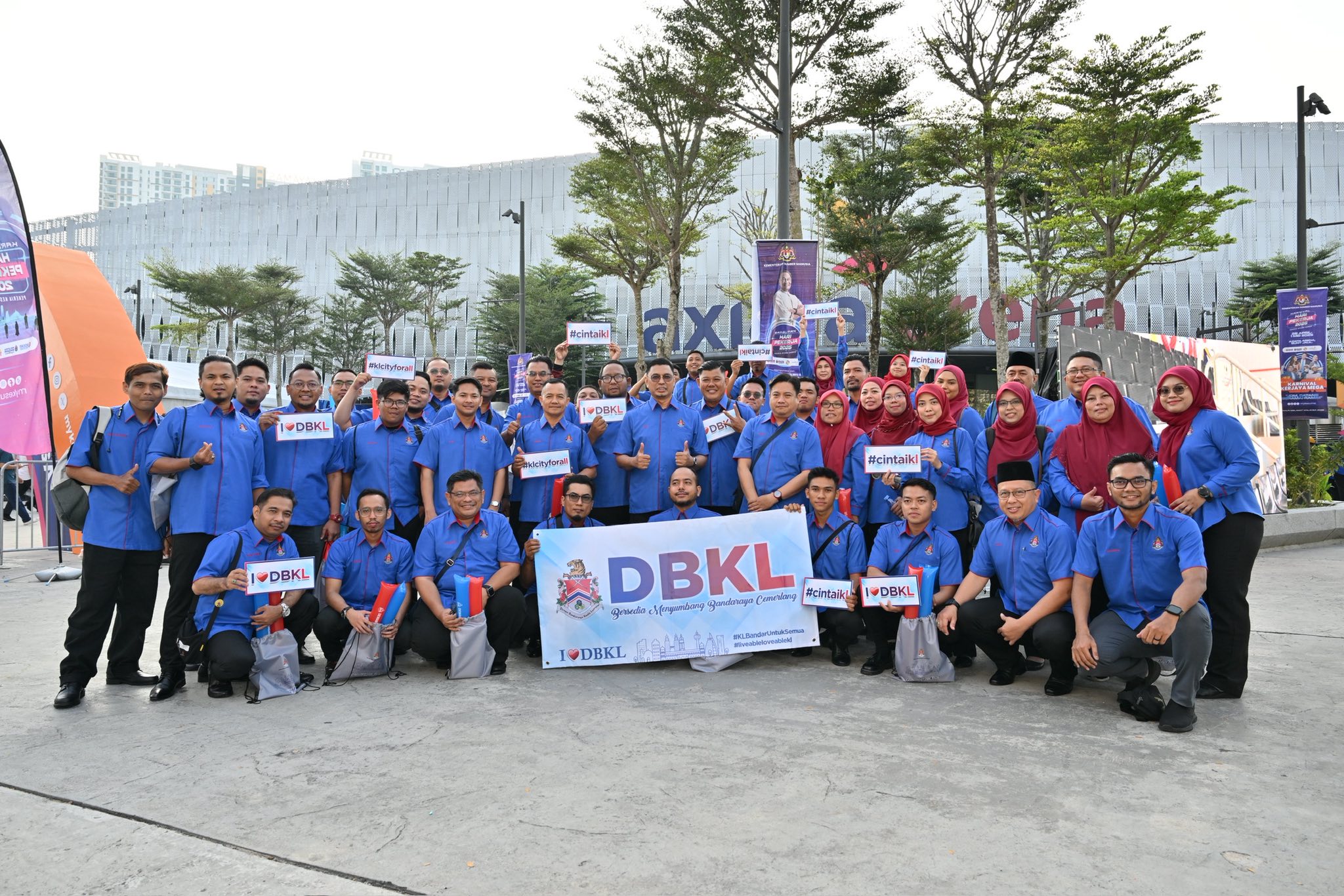 Kontinjen DBKL Meriahkan Sambutan Hari Pekerja Peringkat Kebangsaan