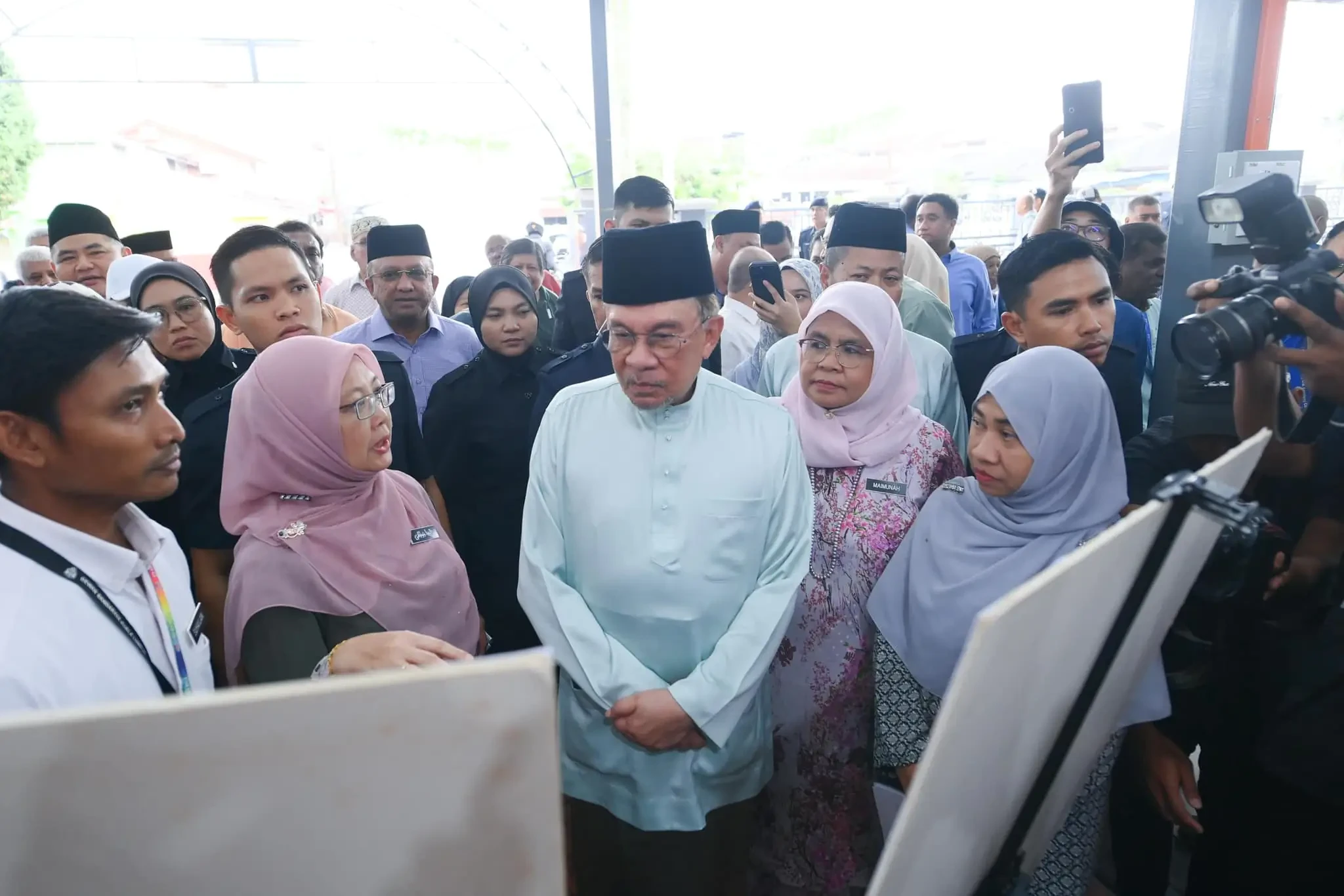 Lawatan Turun Padang YAB Perdana Menteri Ke Lestari Niaga Madani @ Wirawati Dan Laman Selera Madani, Seksyen 10 Wangsa Maju