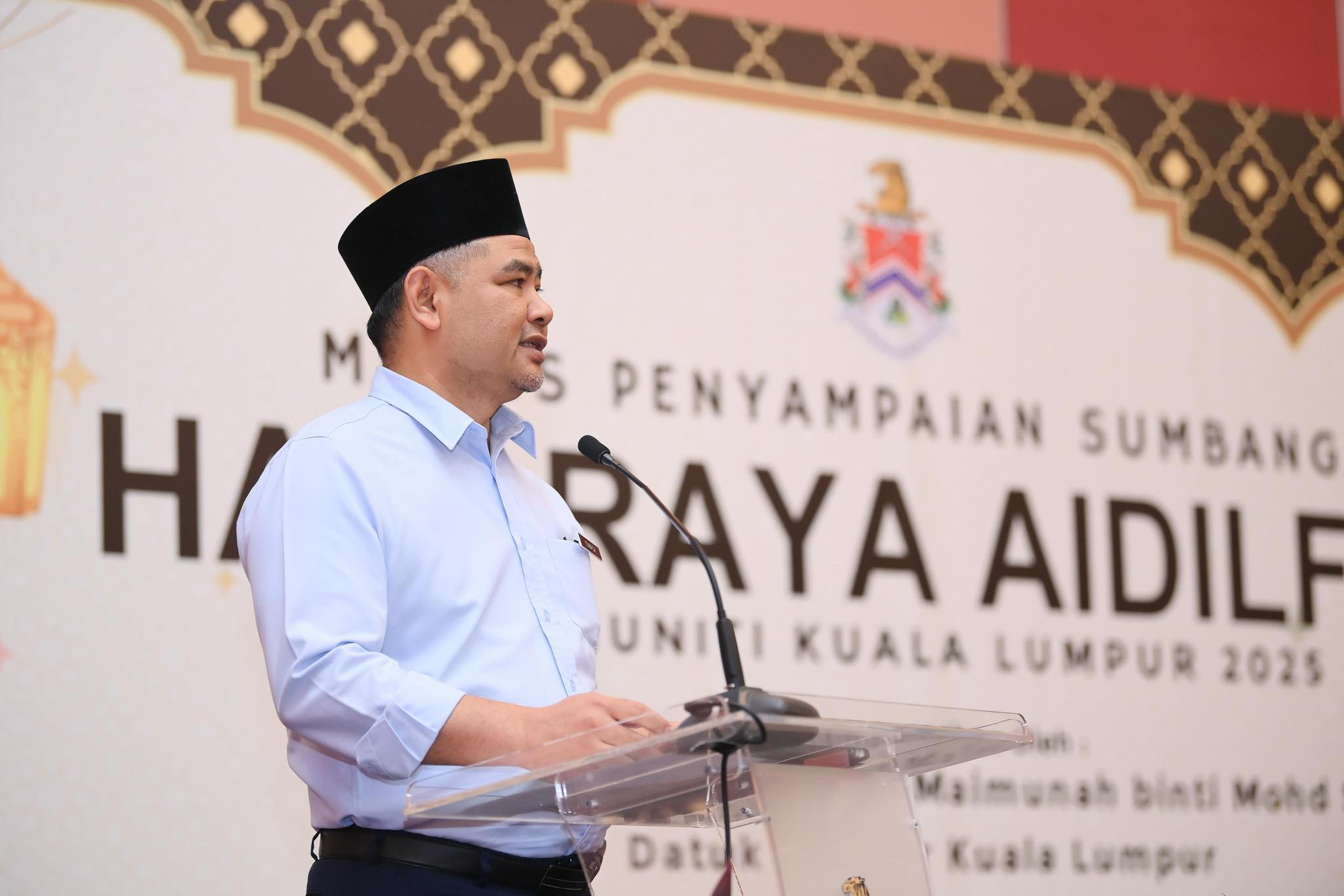 Majlis Penyampaian Sumbangan Hari Raya Aidilfitri Komuniti Kuala Lumpur 2025