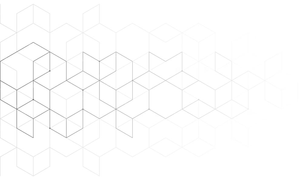 Decorative hexagon background left