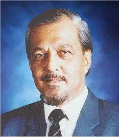 YBhg. Tan Sri Dato' Haji Elyas Omar