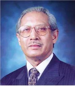YBhg. Tan Sri Dato’ Kamaruzzaman Shariff